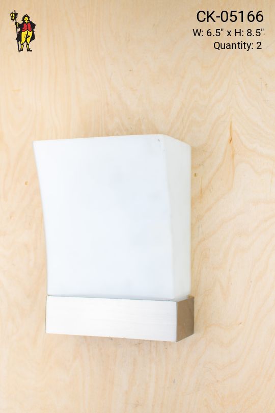 Modern Frosted Glass Wall Sconce