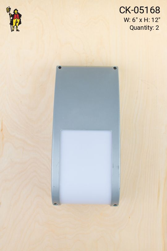 Silver Contemporary Wall Sconce