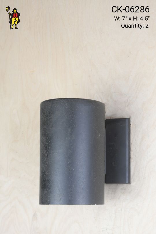 Black Can Wall Sconces