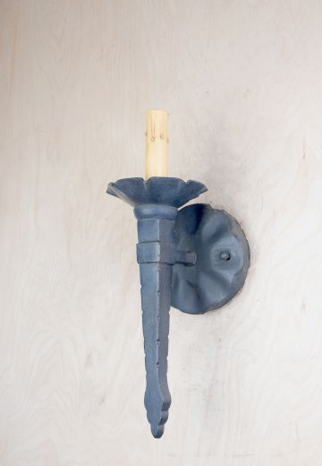 Gothic Single Candle Wall Sconce