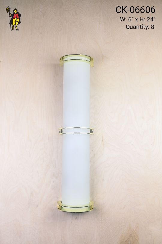 Mid Century Modern Glass Wall Sconce