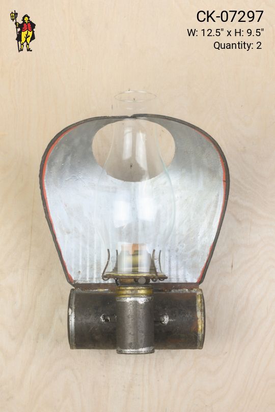 Oil Style Metal Shaded Wall Sconce