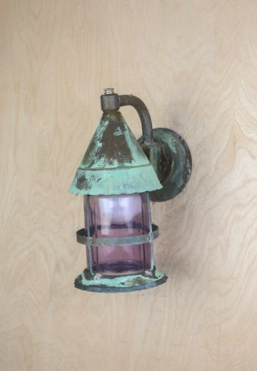 Small Distressed Wall Lantern