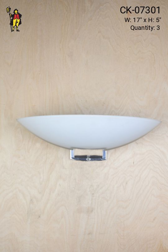 White Modern Pocket Sconce