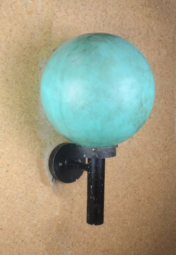 Green Globe Wall Sconce