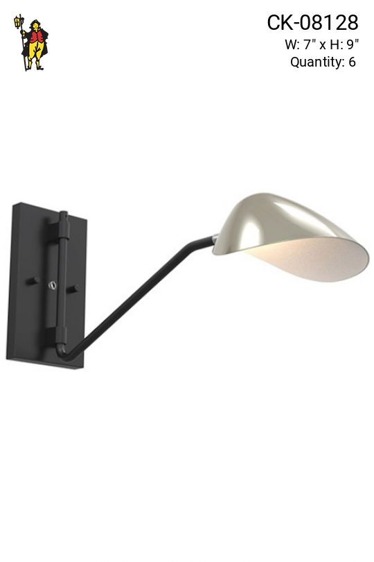 Graphite & Satin Nicket Wall Sconce