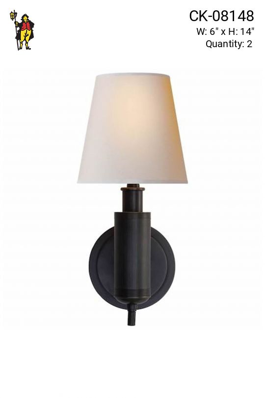 One Light Contemporary Wall Sconce