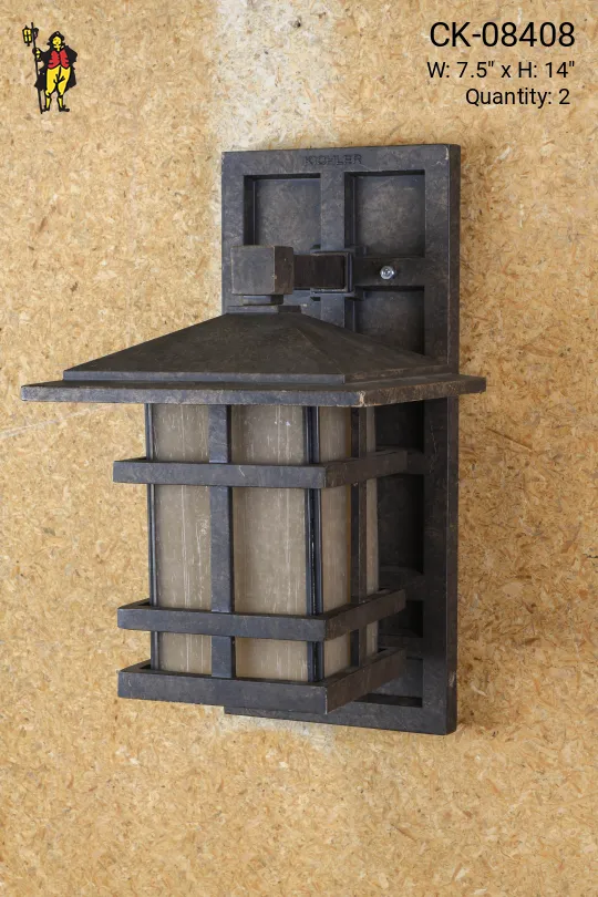 Outdoor Lantern Wall Sconce