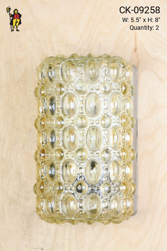 Glass Bubble Wall Sconce