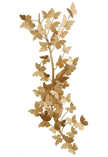 Brass Butterfly Wall Sconce