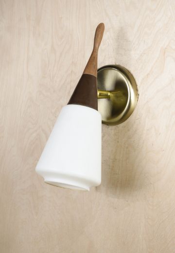 Mid Century Adjustable Single Light Wall Sconce