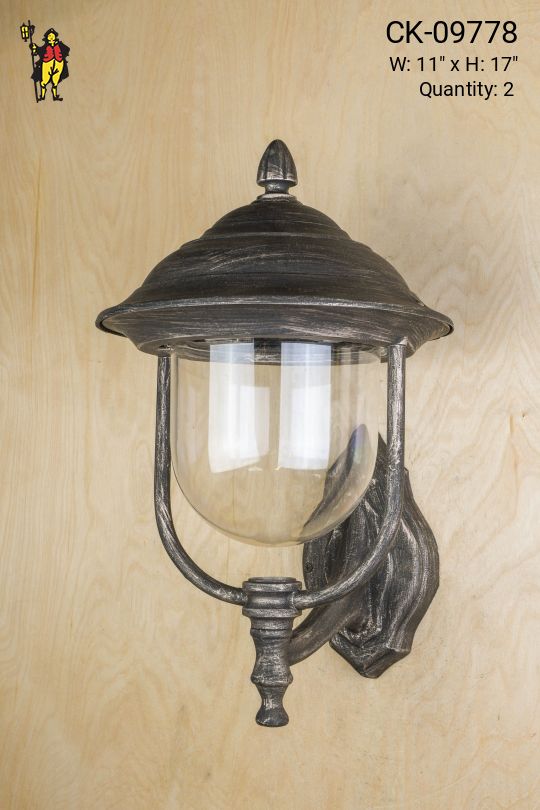 Brushed Lantern Wall Sconce