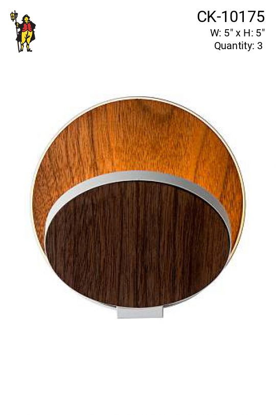Wooden LED Wall Sconce