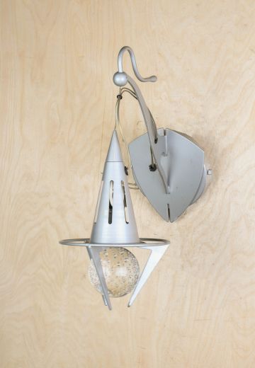 Hanging Claw Wall Sconce w/Clear Ball