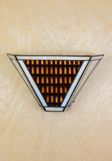 Seventies Glass Pocket Wall Sconce
