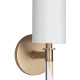 Brushed Bronze Single Light Modern Wall Sconce #0