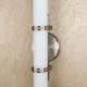 Modern Nickel & Glass Wall Sconce #0