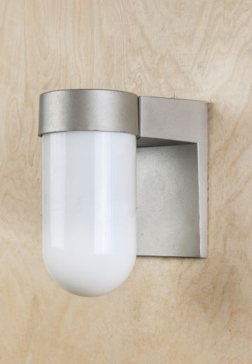 Nickel Industrial Wall Light