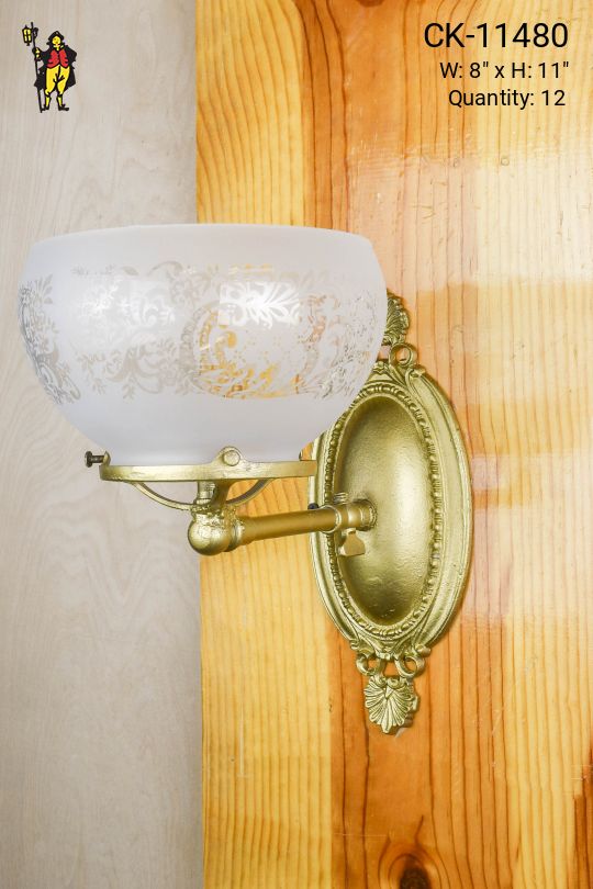 Authentic One Light NonElectric Gaslight Wall Sconce