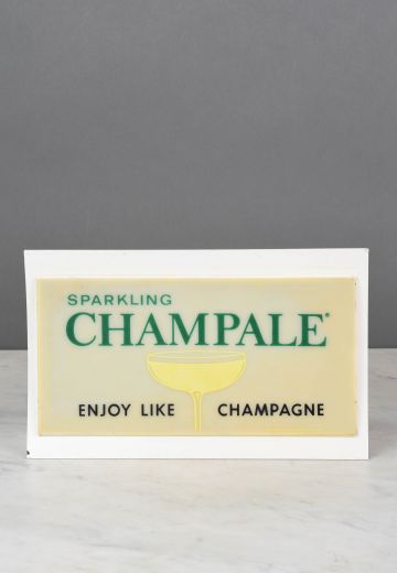 "Sparkling Champale" Sign