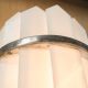 38" Nickel Art Deco Wall Scone #1