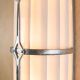 38" Nickel Art Deco Wall Scone #3