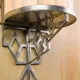 38" Nickel Art Deco Wall Scone #4