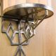 38" Nickel Art Deco Wall Scone #4