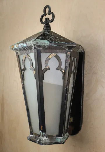Gothic Outdoor Wall Mounted Lantern