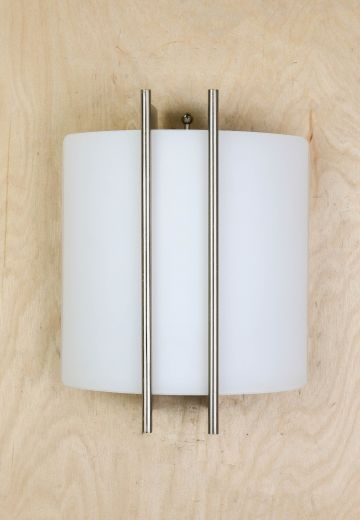 Curved Glass Wall Sconce