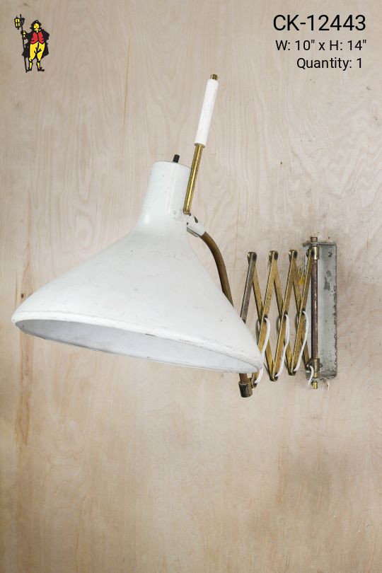Expandable Mid Century Directional Wall Light