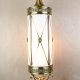 Federal Brass Lantern Wall Sconce #1