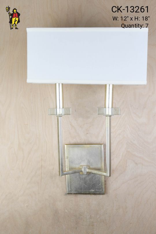Two Candle Traditional Wall Sconce
