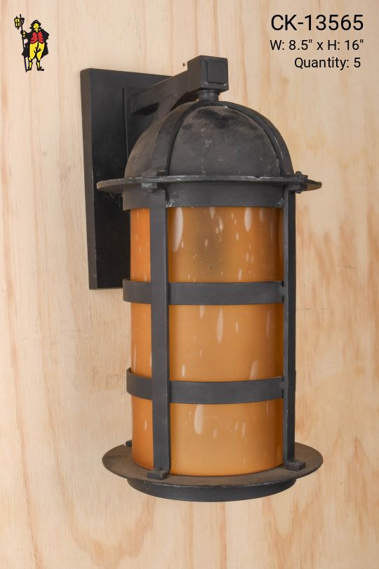 Large Gothic Iron Lantern
