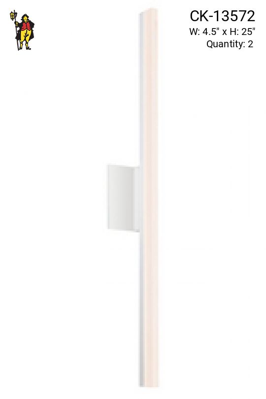 LED Nickel Wall Sconce