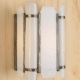 Art Deco Frosted Glass Wall Sconce #0