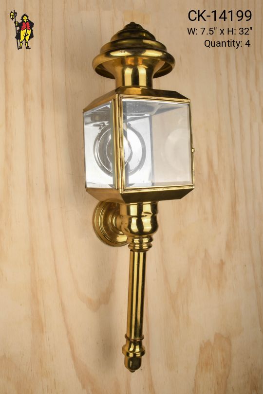 Brass Oversize Carriage Lantern