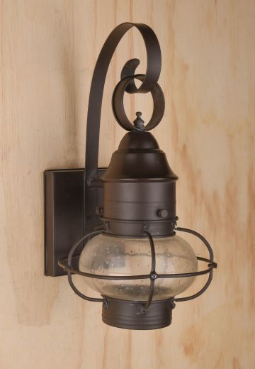 Bronze Onion Style Wall Lantern