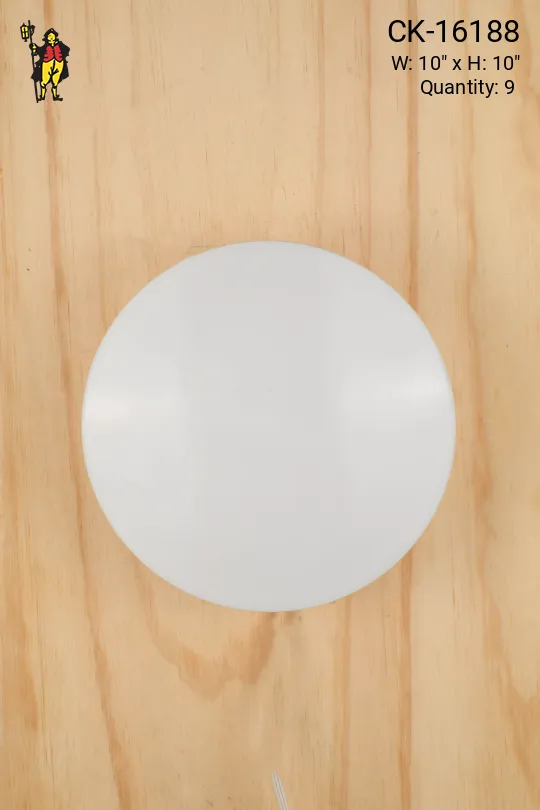 10" White Modern *LED* Wall Sconce