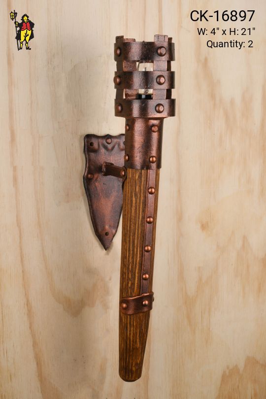 Medieval Torch Wall Sconce