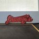 11' Red Neon "Jimmy's" Sign #2