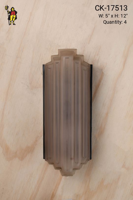 Molded Glass Wall Sconce