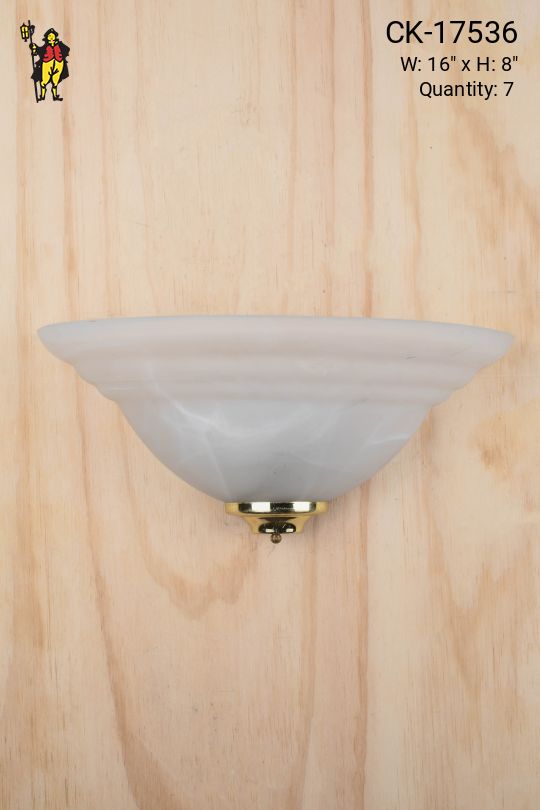 Simple Glass Pocket Wall Sconce