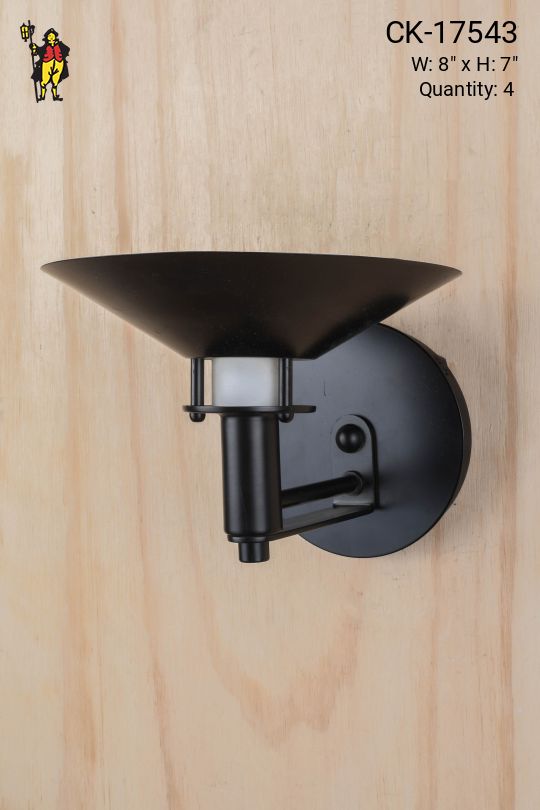 Black Halogen Up Light