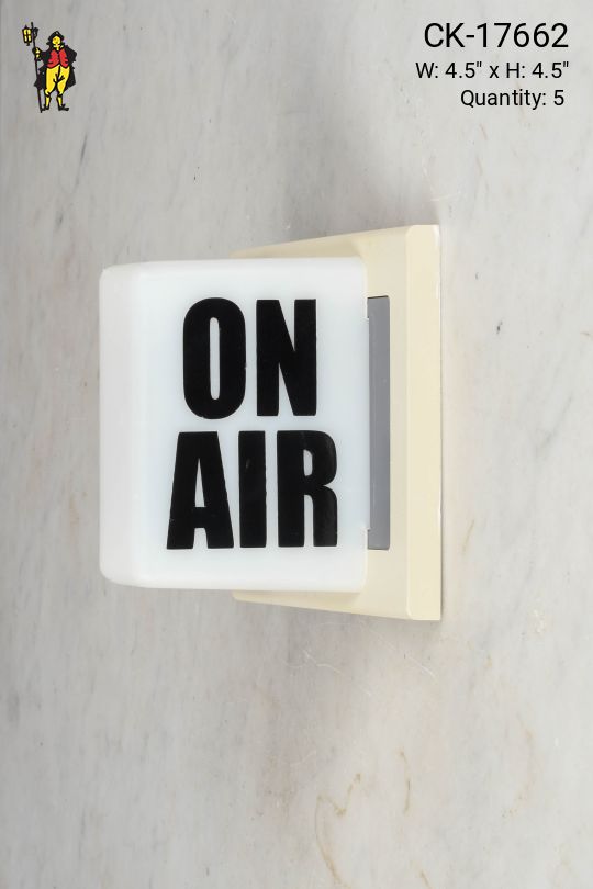 Small "On Air" Wall Light