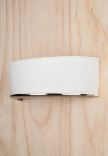Fabric Rounded Modern Pocket Sconce
