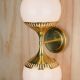 Brass Two Light Up Down Wall Sconce #0