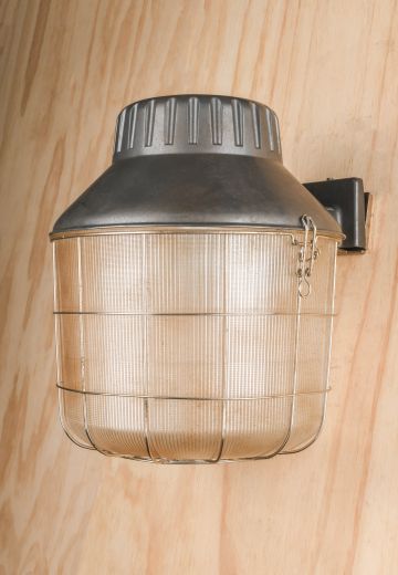 Exterior Caged Wall Sconce