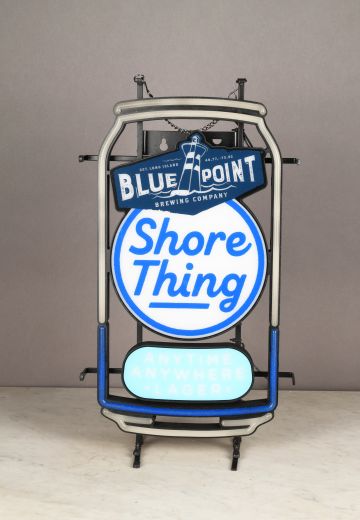 *LED* Blue Point "Shore Thing" Beer Sign
