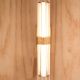 *LED* Brass Crystal Rod Wall Sconce #0